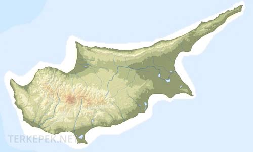 Ciprus felszíne