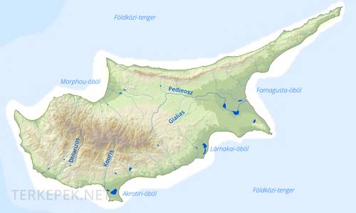 Ciprus vízrajza